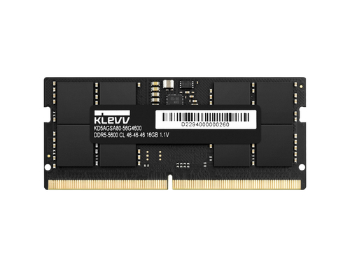 RAM - Bộ nhớ trong Klevv SO-DIMM 16 GB 1 x 16 GB DDR5 5600 MT/s 262-pin SO-DIMM