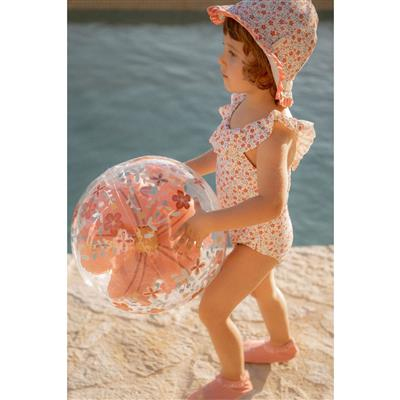 Bóng chơi trên biển Rubo Toys 2014448 Polyvinyl chloride (PVC) màu hồng