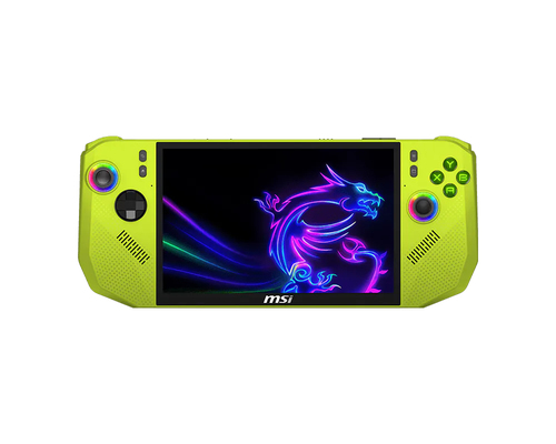 Tay cầm game di động MSI CLAW A8 BZ2EM-011AU 20,3 cm (8") 1 TB Màn hình cảm ứng Wi-Fi màu xanh lá cây
