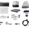 Bồn Tắm Nước Nóng & Spa Interline 33000036 hot tub/spa 1150 L 6 người Hình vuông màu xám