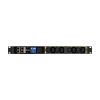 Đơn vị phân phối điện (PDU) Eaton PDU G4 MA 1U C20I 16A 1P 8 ổ cắm AC màu đen