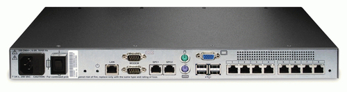 Bộ chuyển mạch KVM Vertiv DSR1031 KVM Switch KVM switches màu đen