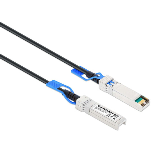 Cáp InfiniBand & Cáp Quang Intellinet 509251 InfiniBand/fibre optic cable 1 m SFP28 DAC màu đen