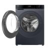 Máy giặt và sấy Haier HWD90BP16357GUIT Đặt riêng Nạp cửa trước Antraxit
