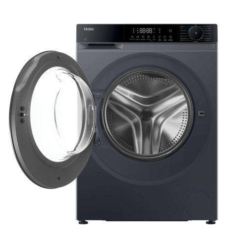 Máy giặt và sấy Haier HWD90BP16357GUIT Đặt riêng Nạp cửa trước Antraxit