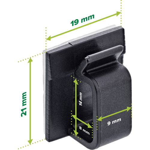 3e6b5f9b4a4eb777974e46632fa19bcc56554768.jpg Bộ sắp xếp cáp InLine 59971F Dạng đa năng Móc dây cáp màu đen 10 chiếc
