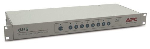 Bộ chuyển mạch KVM APC KVM SWITCH 8-PORTS KVM switches Lắp giá