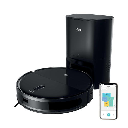 Robot hút bụi Hoover HG2 Turbo Slim HG250HP 011 0,25 L màu đen
