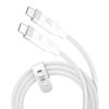 3fdb001acd0b40e56fe6d427a190c3b87368f0fc.jpg Cáp USB j5create JUCX19L12W 1,2 m USB C 10 Gbit/s màu trắng