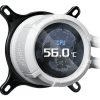 Tản nhiệt máy tính ASUS ROG STRIX LC III 360 ARGB LCD White Edition Vi xử lý Bộ làm mát chất lỏng tất cả trong một 12 cm màu trắng 1 chiếc