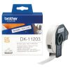 Máy bấm nhãn Brother DK-11203 màu đen trên màu trắng Tiếng Đan Mạch