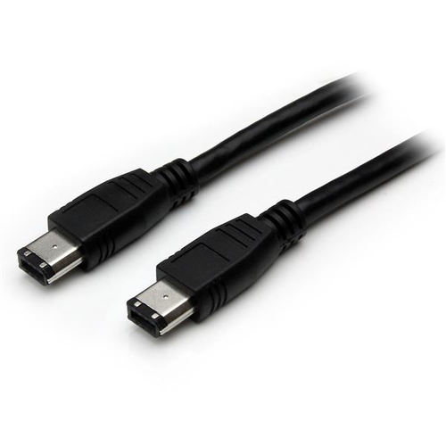 Cáp FireWire StarTech.com 6 ft. IEEE-1394 FireWire Cable 6-pin to 6-pin 1,83 m màu xám