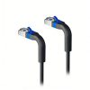 Dây cáp mạng Lanview LV-6AFTP-FLEX-ANG-005B-S màu đen 0,5 m Cat6a U/FTP (STP)