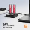 Trạm docking ổ cứng Axagon ADSA-M2C22L USB 3.2 Gen 2x2 Type-C màu đen