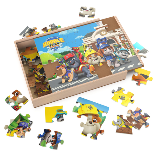 Games Wood Puzzles 3-Pack Trò chơi ghép hình 72 chiếc Phim hoạt hình