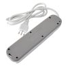 Ổ cắm kéo dài Techly IUPS-PCP-410A 1,5 m 4 ổ cắm AC Trong nhà màu xám, màu trắng