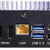 Shuttle Edge PC SPCEL12 Máy tính cỡ 0.46L màu đen, màu xanh lơ J6412 Intel SoC BGA 1493 2 GHz
