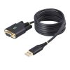 Cáp nối tiếp StarTech.com 1P6FFCN-USB-SERIAL màu đen 2 m USB Type-A DB-9