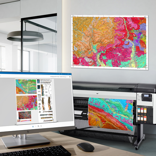 HP Máy in DesignJet Z6 Pro 64-inch