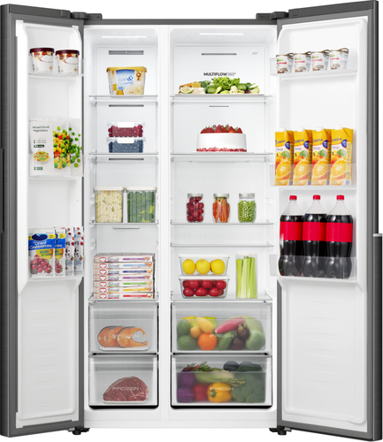 Tủ lạnh size by side Gorenje NRS917C41BX Đặt riêng 544 L màu đen