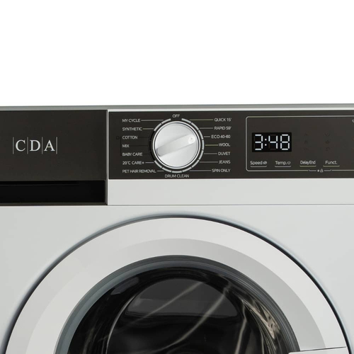 Máy giặt CDA WM914 Integrated 9kg Washing Machine Nạp cửa trước 1400 RPM