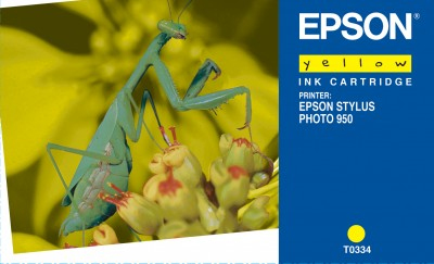 Hộp mực in phun Epson Grasshopper Ink Cart Yellow 450sh f Stylus Photo 950 chính hãng