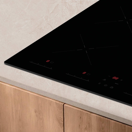 Bếp gas âm Hoover H-HOB 300 INDUCTION 33803691 màu đen Bếp từ phân vùng 4 zone(s)