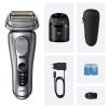 Máy cạo râu Braun Series 9 Pro+ 9667CC Máy cạo râu lưỡi lá Bộ tỉa Bạc