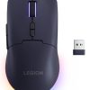 Chuột Lenovo Legion M220 Chơi game Cho cả hai tay RF Wireless + Bluetooth + USB Type-C Quang học 5000 DPI