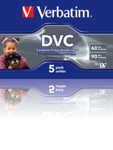 Băng từ cassette Verbatim Digital Video Cassette 60 Min 5 Pack Băng video cassette 5 chiếc
