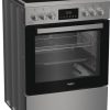 Bếp Whirlpool W6V8LCSX đứng độc lập Chạy bằng điện Gốm Thép không gỉ