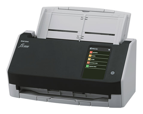 Máy quét (Scanner) Ricoh FI-8040 tài liệu cấp giấy kiểu ADF + thủ công 600 x 600 DPI A4 màu đen, màu xám