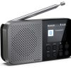 Radio Sharp DR-P520 cho cá nhân Kỹ thuật số màu xám