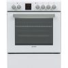 Bếp Sharp KF-76VDD19W-DE đứng độc lập Chạy bằng điện Gốm màu trắng