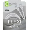 Cáp Cellularline USBDATAUBR5AC2C15W USB 1,5 m USB C 100 W màu trắng