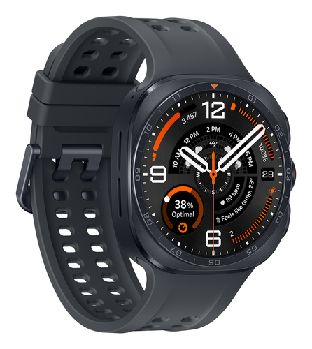 Đồng hồ thông minh Samsung Galaxy Watch Ultra2 3,81 cm (1.5") AMOLED 47 mm Kỹ thuật số 498 x 498 pixels Màn hình cảm ứng 4G màu xám Wi-Fi GPS
