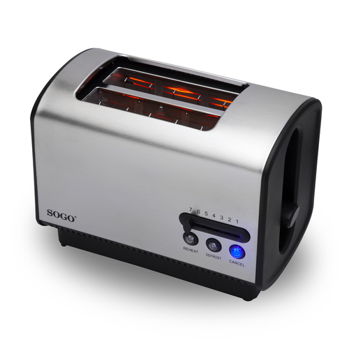 4fc5f8e78a5925af37498a688c36d9f8169ac73e.jpg Máy nướng bánh mì Sogo TOS-SS-5385 7 2 lát 850 W màu đen, Thép không gỉ