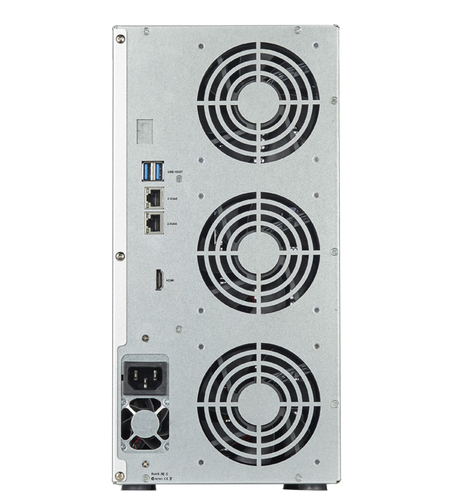 Máy chủ lưu trữ TerraMaster T12-423 NAS Máy tính để bàn Intel® Celeron® N5095 8 GB DDR4 0 TB màu xám