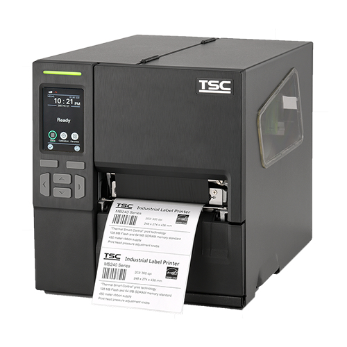 Máy in nhãn TSC MB240T Nhiệt trực tiếp/Truyền nhiệt 203 x 203 DPI 203 mm/s Có dây & Không dây Kết nối mạng Ethernet / LAN