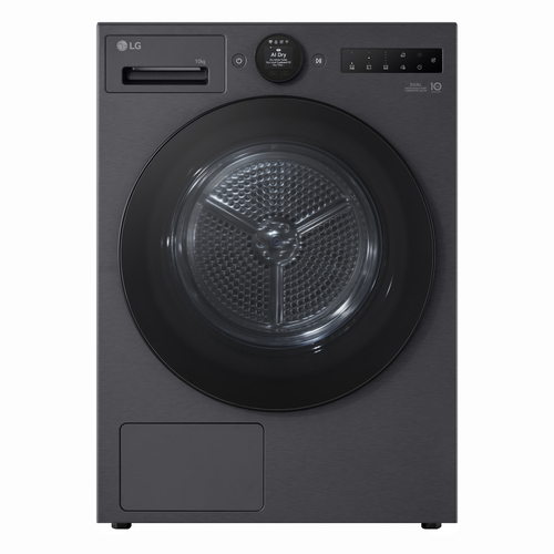 Máy sấy quần áo LG RHX7010TBB Đặt riêng Nạp cửa trước 10 kg màu đen