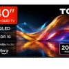 Tivi TCL 40V5D 101,6 cm (40") Full HD TV Thông minh Wi-Fi màu đen
