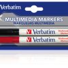 Bút viết trên mọi bề mặt Verbatim Multi Media Markers Twin Pack