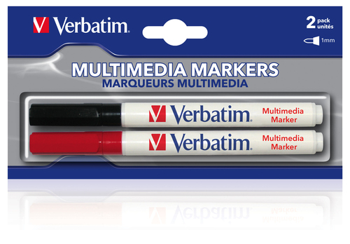 Bút viết trên mọi bề mặt Verbatim Multi Media Markers Twin Pack