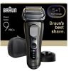 Máy cạo râu Braun Series 9 Pro+ 9615S lưỡi lá Bộ tỉa màu đen, màu xám
