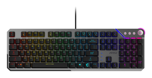 55009ddb664c28ac5d3648f0e32862353db66e1a.jpg Bàn phím MSI STRIKE 600 SILENT Chơi game USB QWERTY Tiếng Tây Ban Nha màu đen