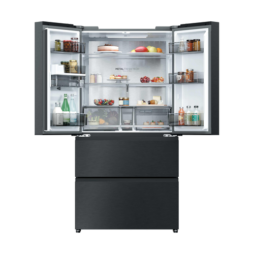 Tủ lạnh size by side Haier HFR59F18CWMB(UK) Đặt riêng 700 L màu đen