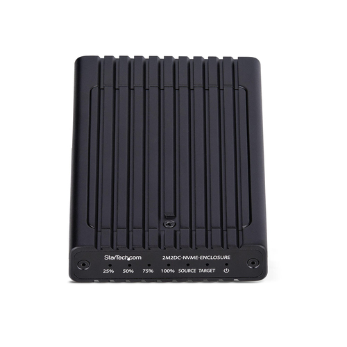 55677fd682a01093169bb9e075aa6212de1b52e1.jpg Hộp đựng ổ cứng StarTech.com 2M2DC-NVME-ENCLOSURE Vỏ SSD màu đen M.2