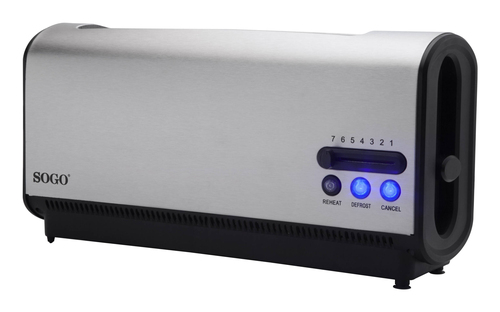 Máy nướng bánh mì Sogo TOS-SS-5390 7 2 lát 900 W màu đen, Thép không gỉ