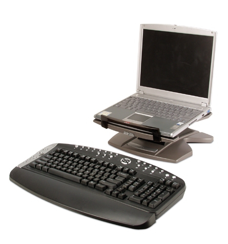 Giá đỡ laptop APC Ergonomic Notebook Stand màu xám