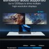 Dây cáp Thunderbolt Plugable Technologies TBT5-240W80R 0,8 m 120 Gbit/s màu đen